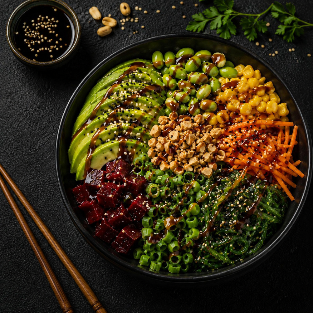 Poke Bowl mit Veggie