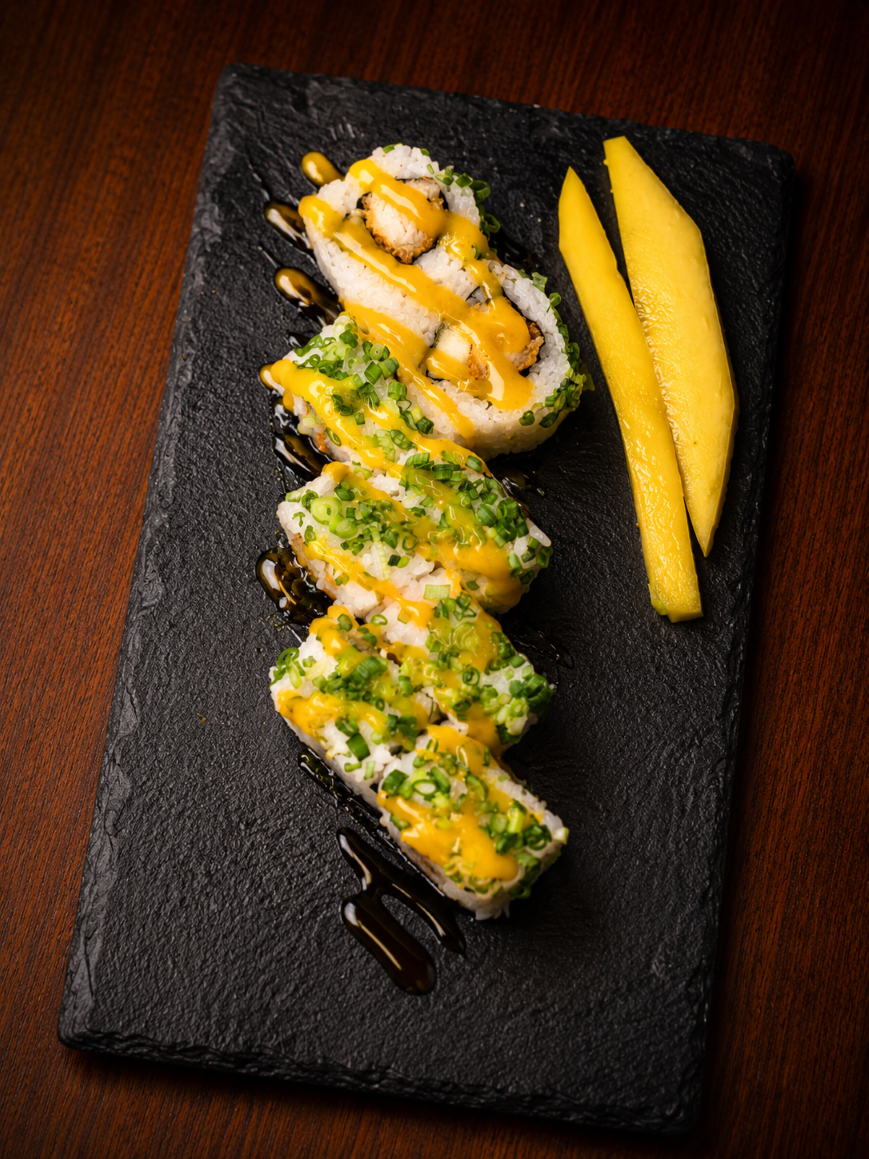 Crispy Chicken Mango Roll